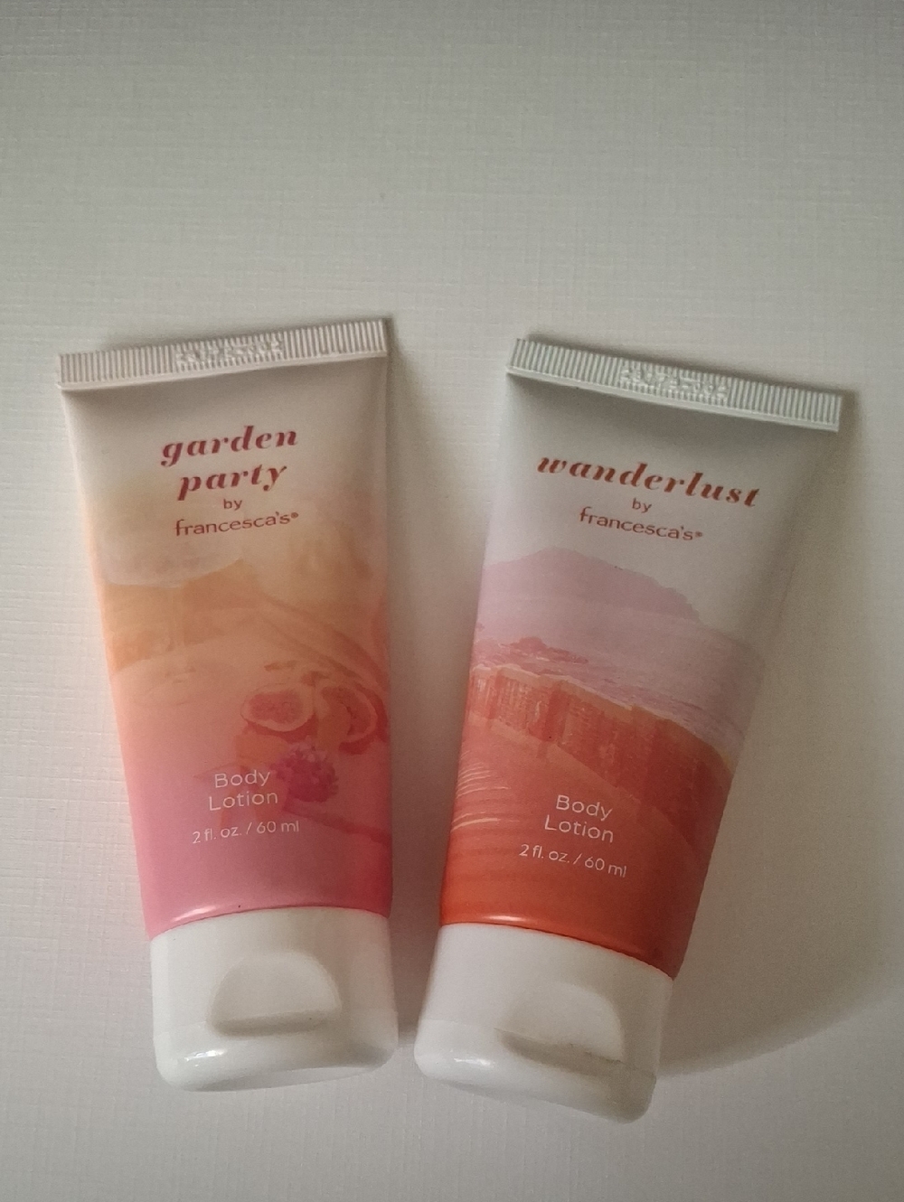 Francesca's Collections Garden Party & Wanderlust Body Lotions
